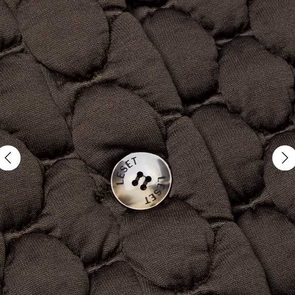 Brand new with tags LESET jack quilted jersey bomber jacket - Picture 8 of 9